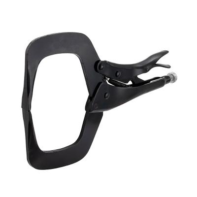 WLDPRO Welding plier D6 C-clamp with pointed jaws (280 mm / 11